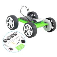 DIY Solar Toy Car Assemble Solar Vehicle Mini Solar Energy Powdered Toy Racer Child Kid Solar Car Education kid